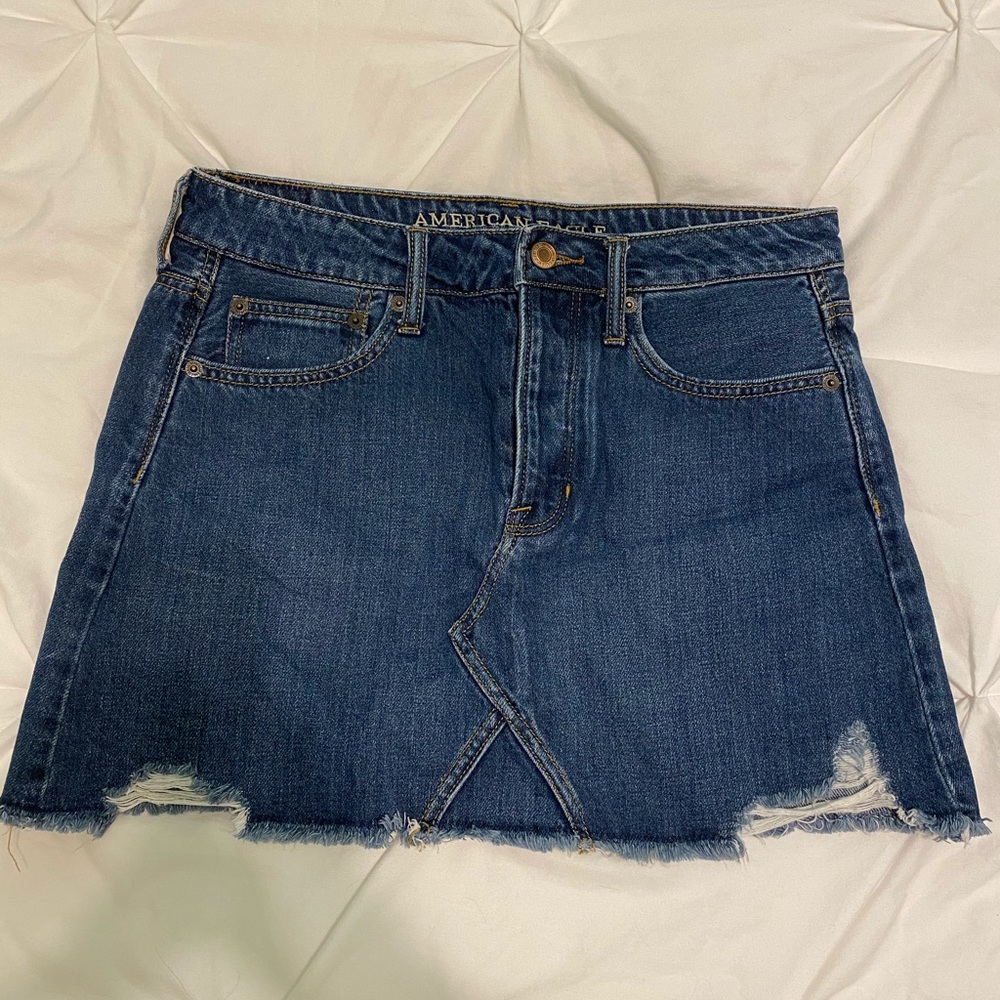 Super Cute Jean Skirt - American Eagle